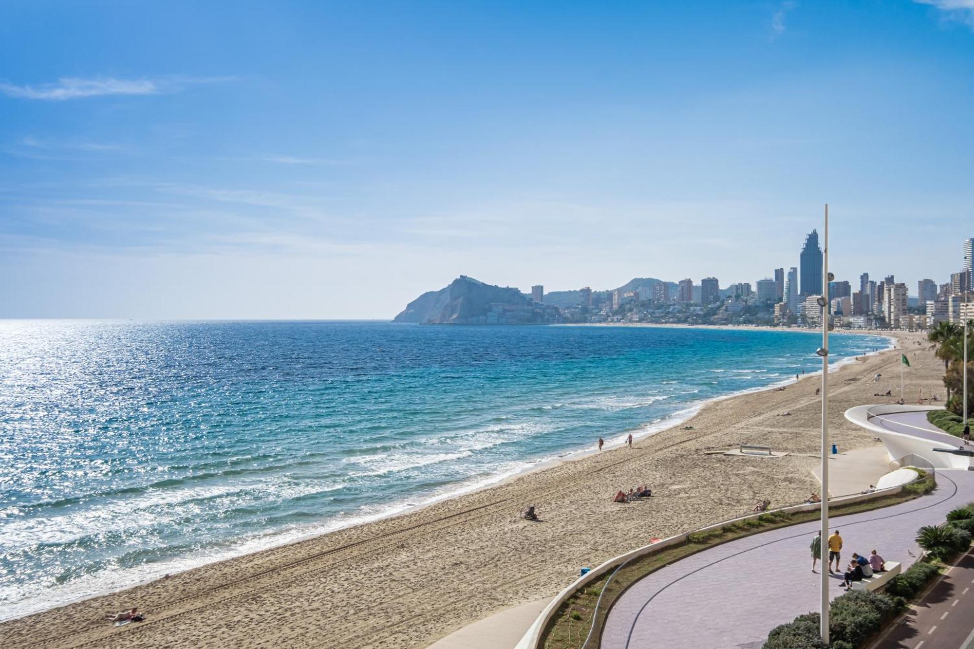 Benibeach 3-2-B Apartment Poniente Beach Benidorm Exterior photo