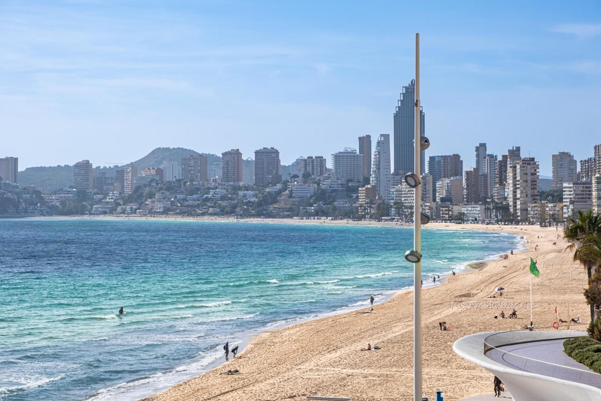 Benibeach 3-2-B Apartment Poniente Beach Benidorm Exterior photo